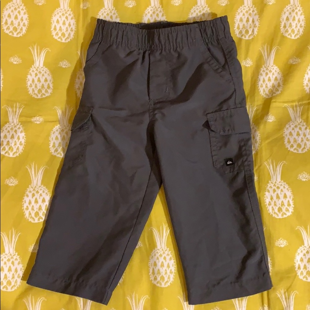 Quiksilver Gray Infant Cargo Utility Pants